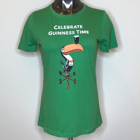 Guinness Tops - Take 40% Off “Celebrate Guinness Time” Guinness Tee